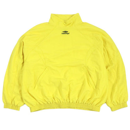 Balenciaga 22AW 720153 3B Sport Icon Pullover Tracksuit Jacket Yellow L Made