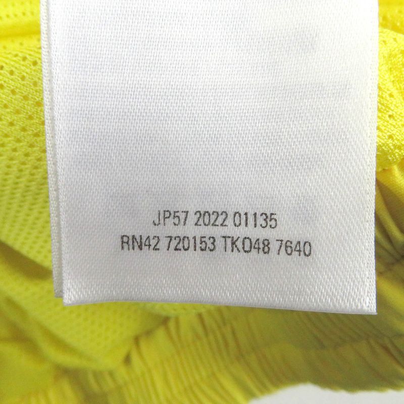 Balenciaga 22AW 720153 3B Sport Icon Pullover Tracksuit Jacket Yellow L Made