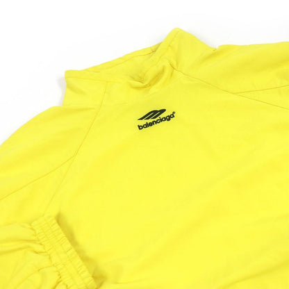 Balenciaga 22AW 720153 3B Sport Icon Pullover Tracksuit Jacket Yellow L Made