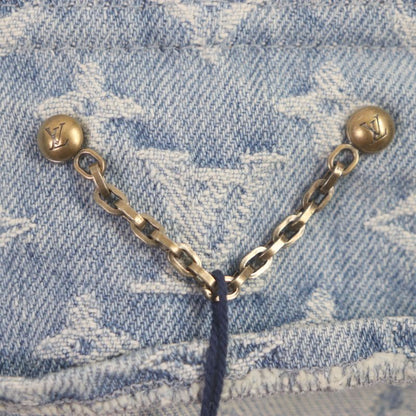 Louis Vuitton 1a8wts Monogram NBA Zip-through Hoodie Ice Blue 50 With Hanger