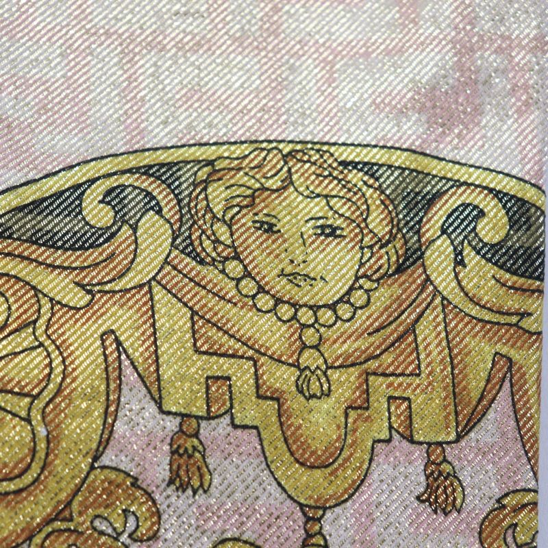 Fendi Versace Fendace 22SS Fr6372 FF Logo Baroque Leggings/pants/spats Multi 36