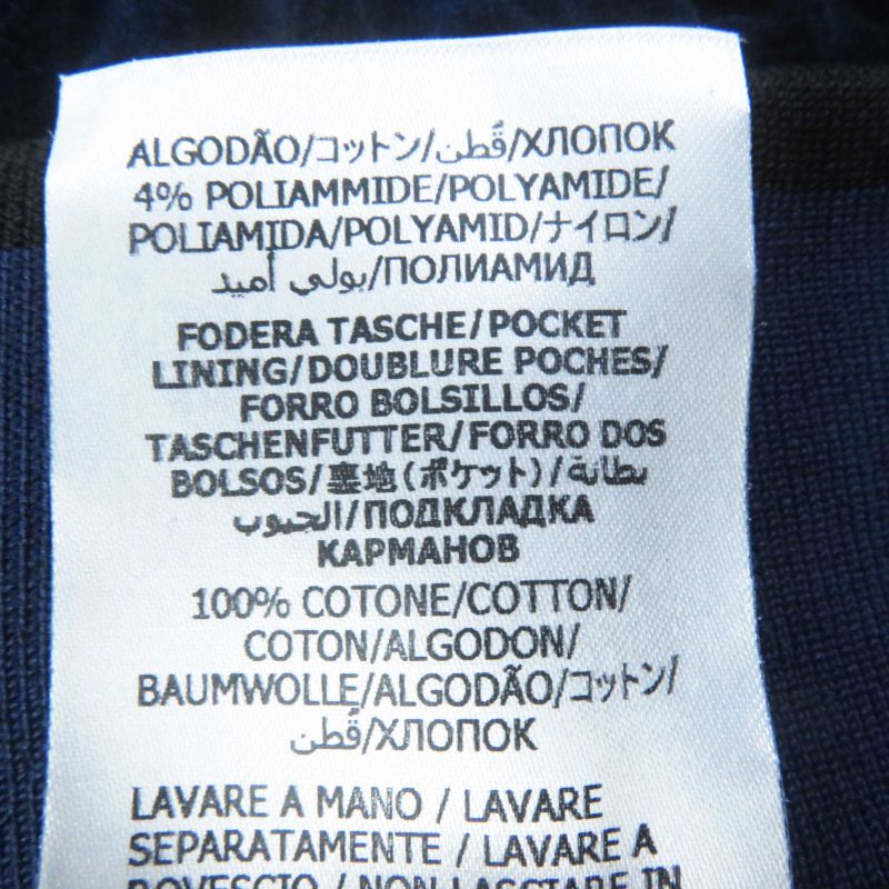 Gucci Adidas 23SS 695679 Trefoil Embroidery Chenille Dress Navy S Made In