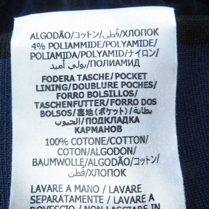 Gucci Adidas 23SS 695679 Trefoil Embroidery Chenille Dress Navy S Made In