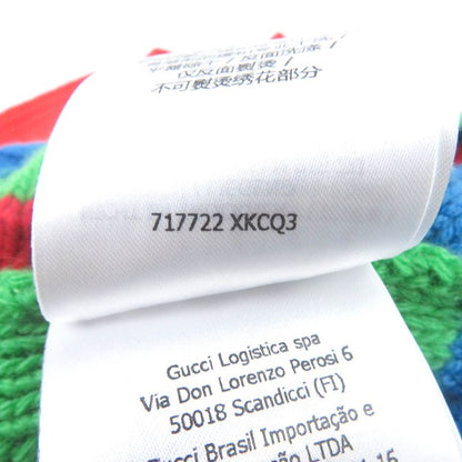 Gucci Adidas Collaboration 23SS 717722 Wool Mohair Interlocking G Webline Cable