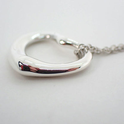 Tiffany & Co 925 Open Heart Pendant /necklace //j81-4