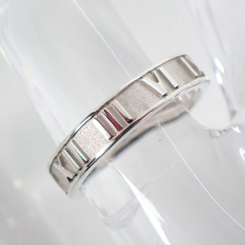 Tiffany & Co 925 Atlas Ring / Size 9 / J81-1