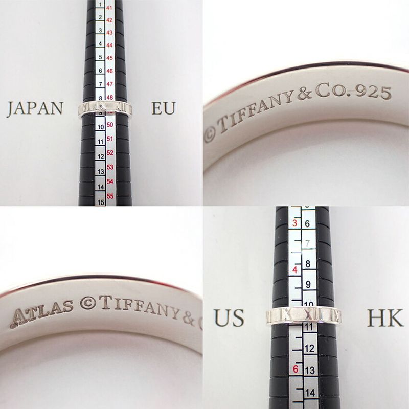 Tiffany & Co 925 Atlas Ring / Size 9 / J81-1