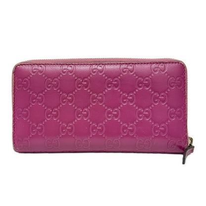 Gucci Long Wallet Bowie 388680 Pink Leather