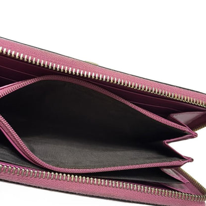 Gucci Long Wallet Bowie 388680 Pink Leather