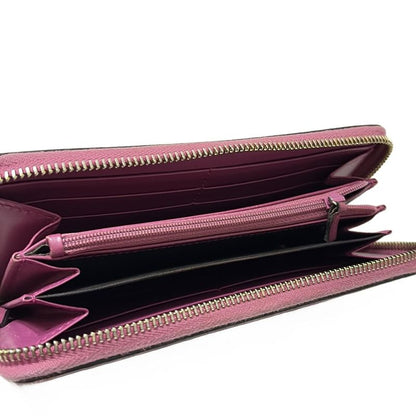 Gucci Long Wallet Bowie 388680 Pink Leather