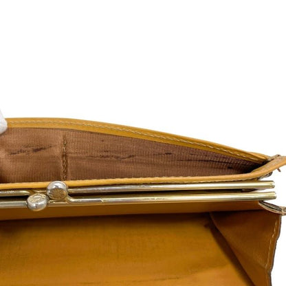 Celine Bifold Long Wallet Beige Macadam Wallet PVC Leather Preowned