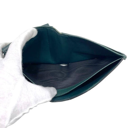 Bvlgari Bifold Wallet Black Green Bvlgari Fold Wallet