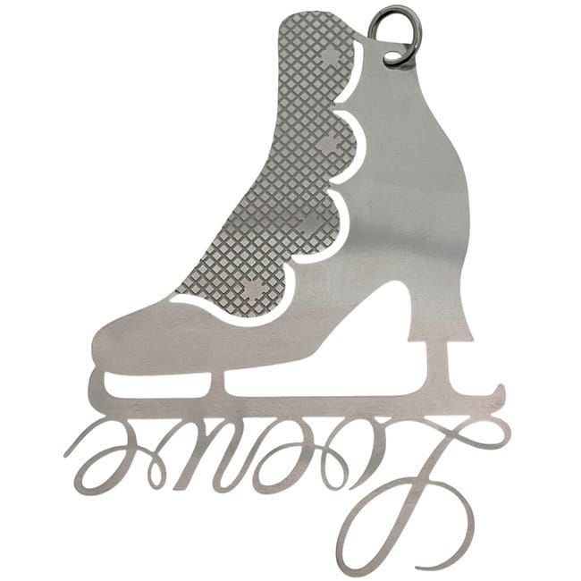 Loewe Ornament Silver Excellent Condition Charm Metal Used Loewe Ornament