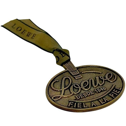 Loewe Ornament Vintage Gold Excellent Condition Charm Metal Used