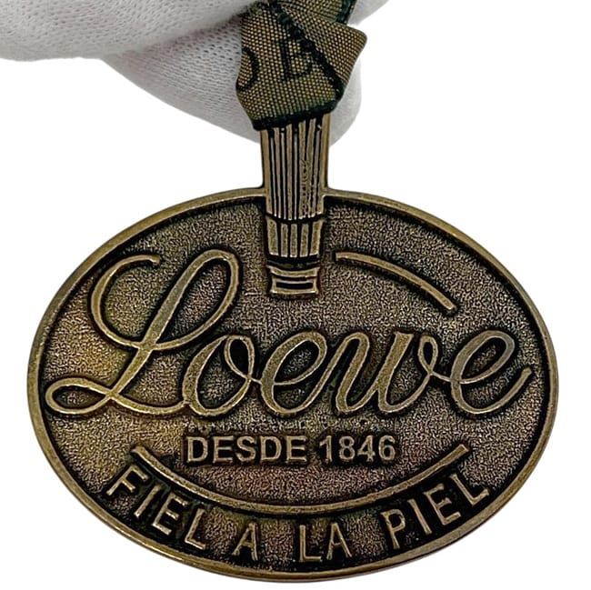 Loewe Ornament Vintage Gold Excellent Condition Charm Metal Used