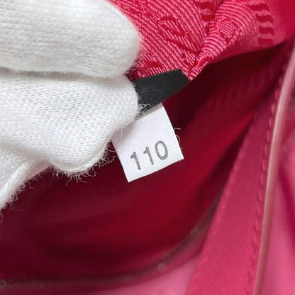 Prada Tote Bag Pink Tessuto B4605c Excellent Condition Nylon