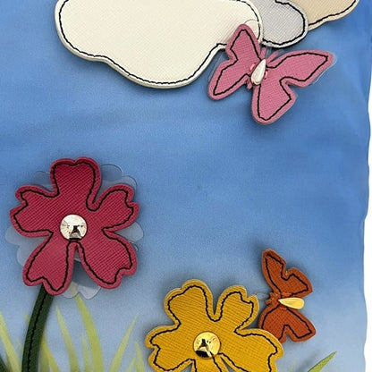 Prada Tote Bag Blue Tessuto 2010 Limited Edition