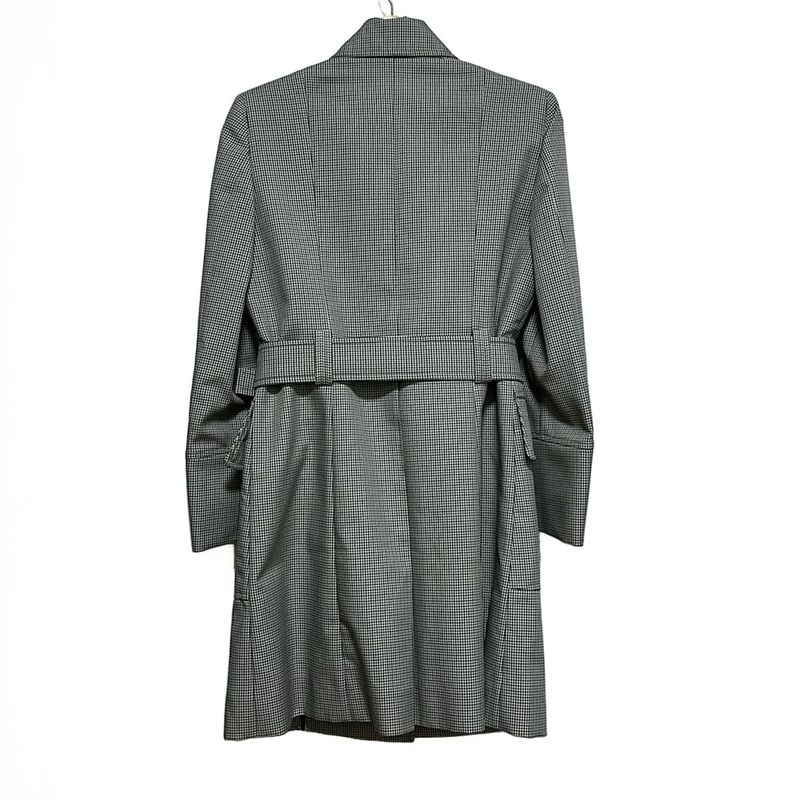 Gucci Coat Size 40 M Women - 225718 Zu059 Light Gray X Gray X Multi Long