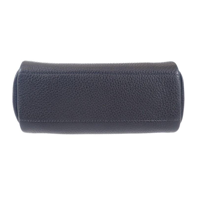 Prada Vittero Dino 1bh187 Shoulder Bag Leather NERO Black Ladies Men's [ranked A