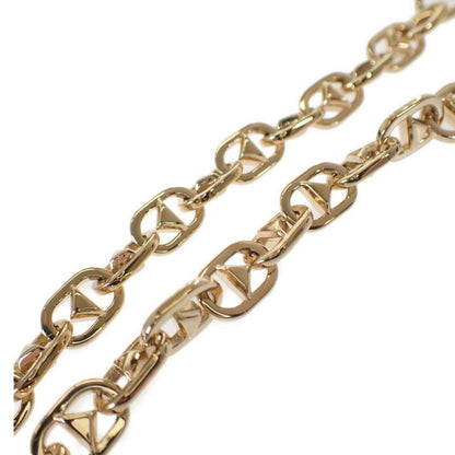Prada Triangle Chain 1ic075_2co0_f0056 Necklace Metal Gold Men's Women's [AB