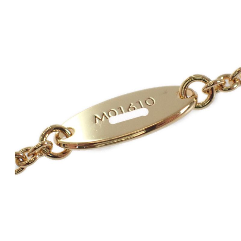 Louis Vuitton Necklace - Louisa M01610 Necklace Metal Faux Pearl Gold Cute Gift