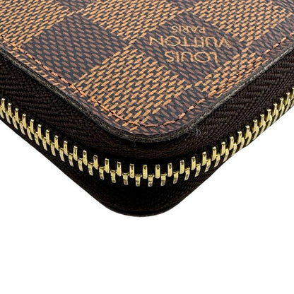 Louis Vuitton N60015 Zippy Wallet Round Zippy Wallet Damier Pattern Long Wallet
