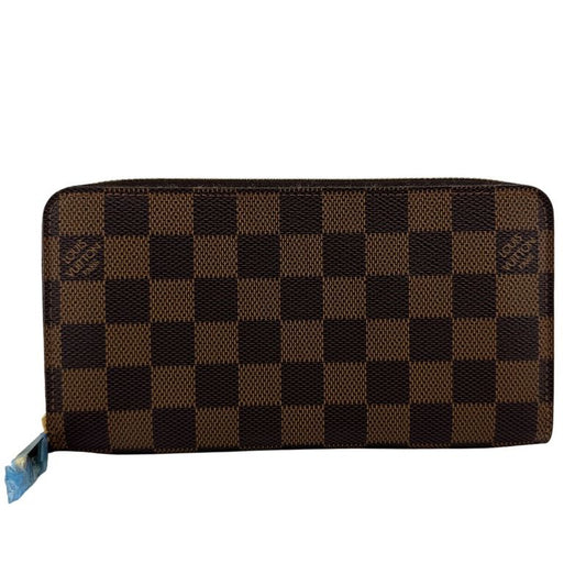 Louis Vuitton N60015 Zippy Wallet Round Zippy Wallet Damier Pattern Long Wallet