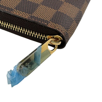 Louis Vuitton N60015 Zippy Wallet Round Zippy Wallet Damier Pattern Long Wallet