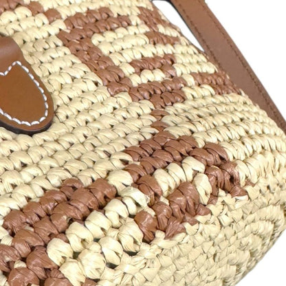 Gucci Woven Mini Bucket Bag Shoulder Bag Fabric 816284 Beige Ladies Gucci