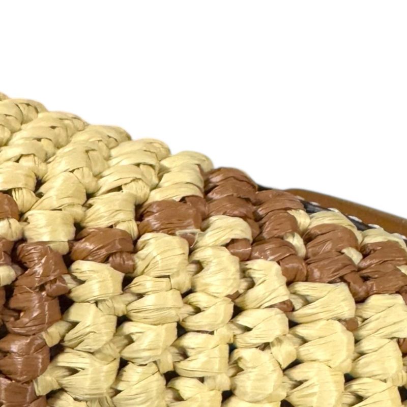 Gucci Woven Mini Bucket Bag Shoulder Bag Fabric 816284 Beige Ladies Gucci