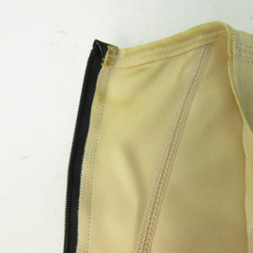 Bottega Veneta Silk Cut And Sewn T-shirt Beige Short Sleeves 38 Approx M