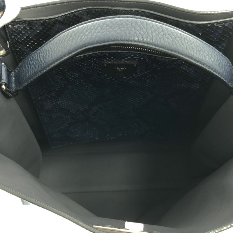 Fendi | 2way Peekaboo Xlite Fit Bag | Navy | Men's