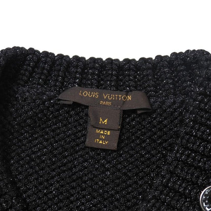 Louis Vuitton Sweater Size M V-neck Lame Knit Decoration Made In Italy 20251105