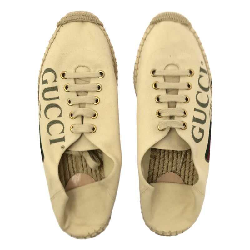 Gucci Canvas Vintage Logo Espadrille Sneakers