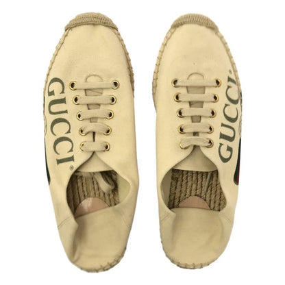 Gucci Canvas Vintage Logo Espadrille Sneakers