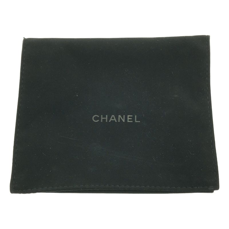 Chanel - Boy Chanel Matelasse Coco Mark Small Flap Compact Wallet Purse - Black