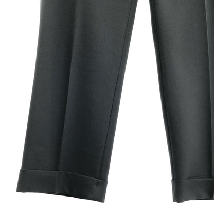 Gucci | Wool Mohair Blend Tapered Slacks | 48 | Black | Men's