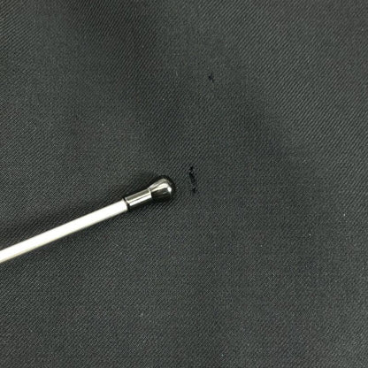 Gucci | Wool Mohair Blend Tapered Slacks | 48 | Black | Men's