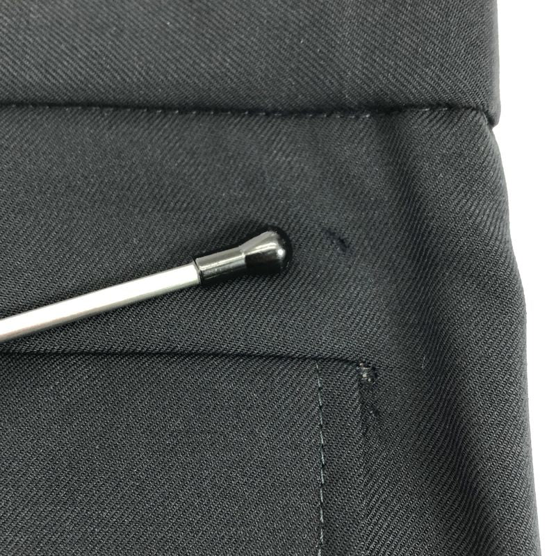 Gucci | Wool Mohair Blend Tapered Slacks | 48 | Black | Men's