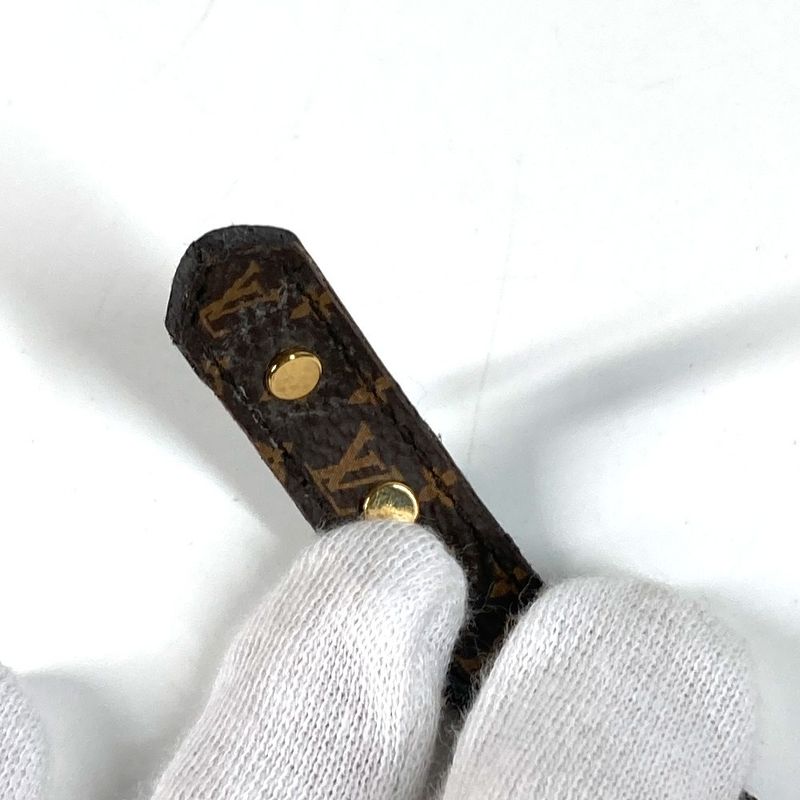 Louis Vuitton Bracelet Dauphine M6558e Leather Black