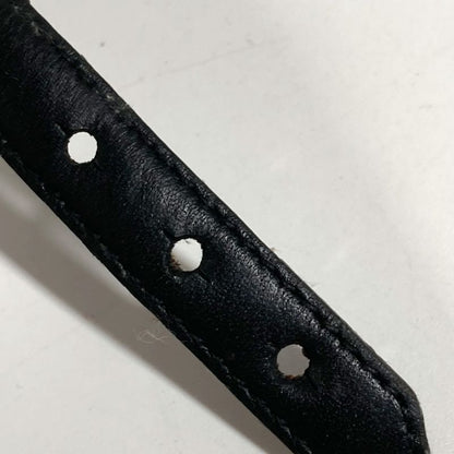 Louis Vuitton Bracelet Dauphine M6558e Leather Black