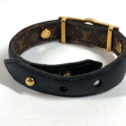 Louis Vuitton Bracelet Dauphine M6558e Leather Black