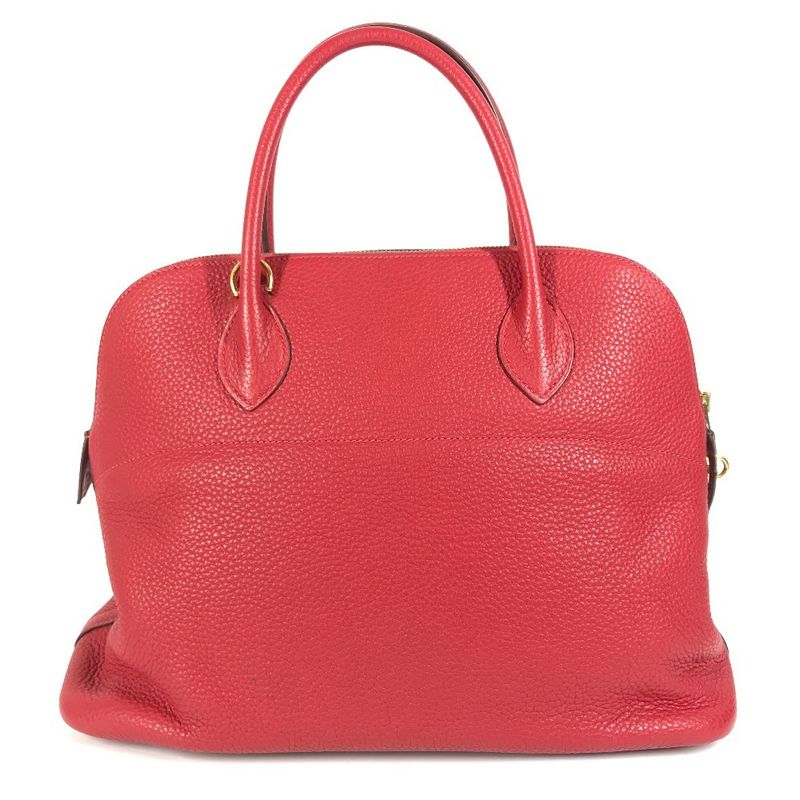 Hermes Bolide 35 Bolide 35 Taurillon Cles Mans Rouge Red
