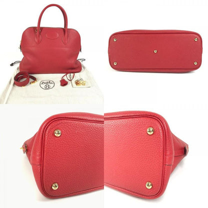 Hermes Bolide 35 Bolide 35 Taurillon Cles Mans Rouge Red