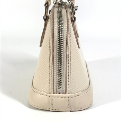 Louis Vuitton Shoulder Bag Nano Alma M82411 Epi Leather Quartz Beige