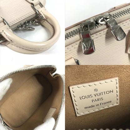 Louis Vuitton Shoulder Bag Nano Alma M82411 Epi Leather Quartz Beige