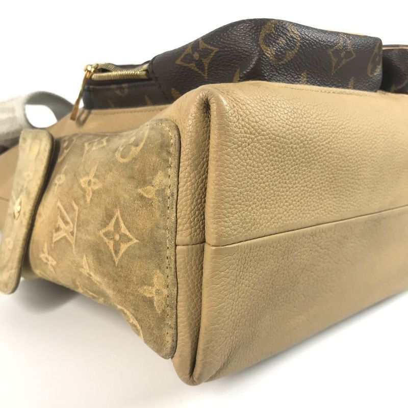 Louis Vuitton Shoulder Bag Hobo Cargo M12697 Monogram Canvas Beige