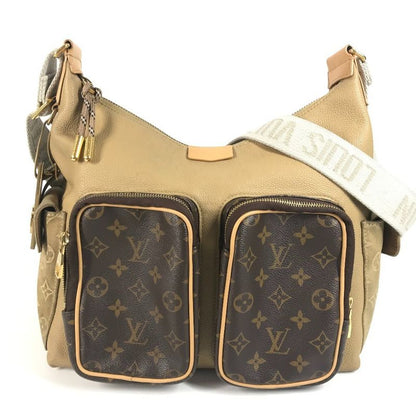 Louis Vuitton Shoulder Bag Hobo Cargo M12697 Monogram Canvas Beige