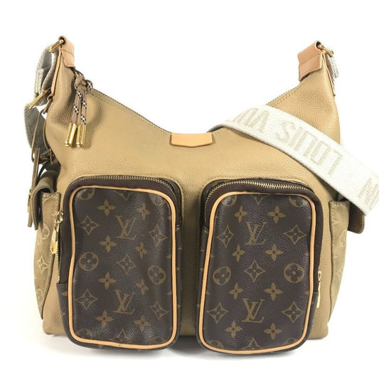 Louis Vuitton Shoulder Bag Hobo Cargo M12697 Monogram Canvas Beige
