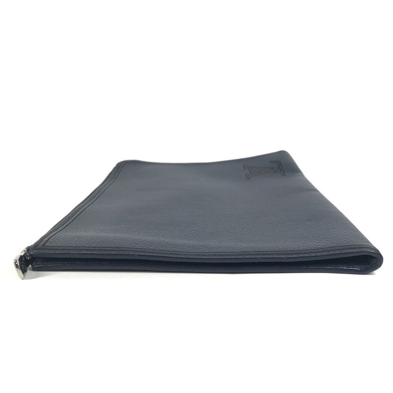 Louis Vuitton Pochette Jules GM M68235 Taurillon Leather Navy